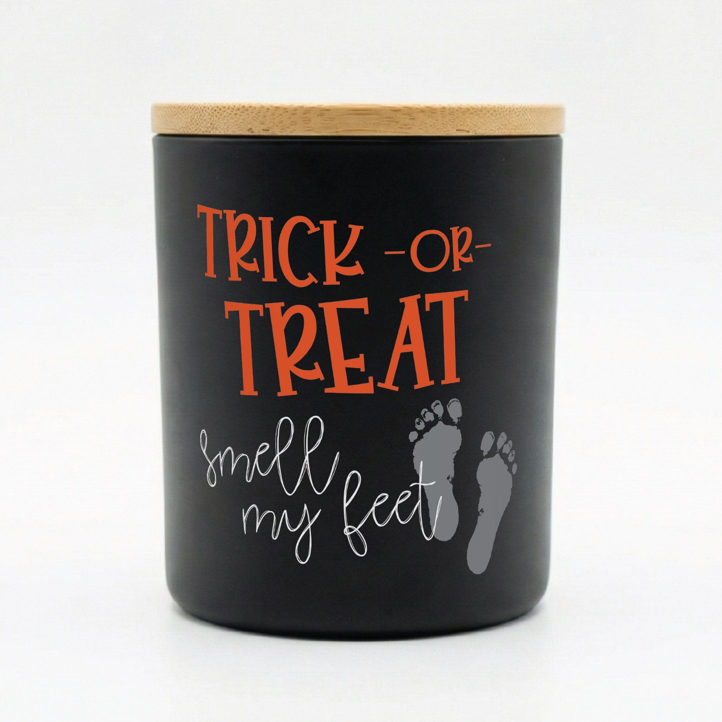 Trick or Treat Smell My Feet Candle | 12 oz Jar