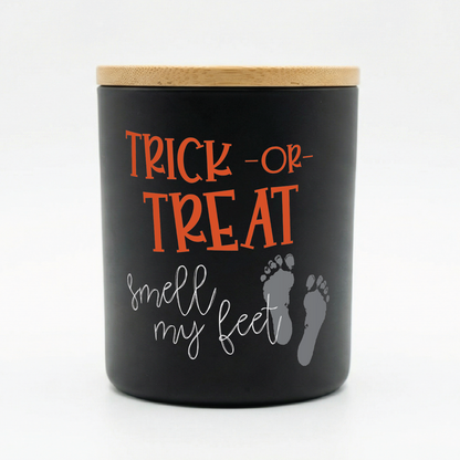 Trick or Treat Smell My Feet Candle | 12 oz Jar