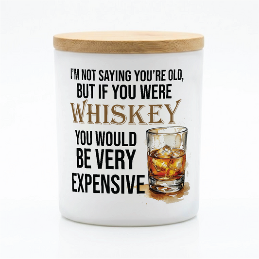 Funny Whiskey Candle Gift | 12 oz Jar