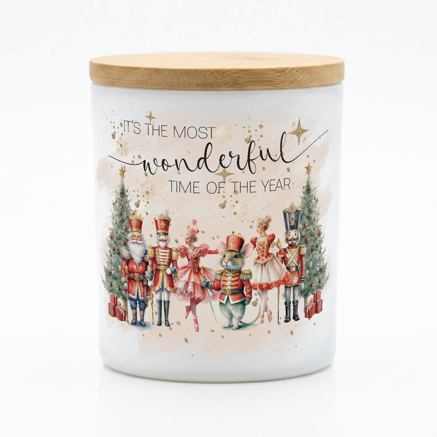Most Wonderful Time Nutcracker Ballet Candle | 12 oz Jar