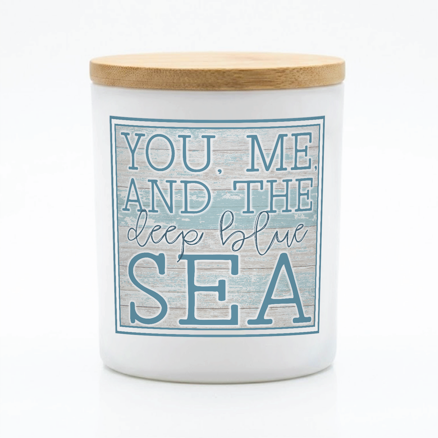 You Me & The Deep Blue Sea Candle Gift | 12 oz Jar