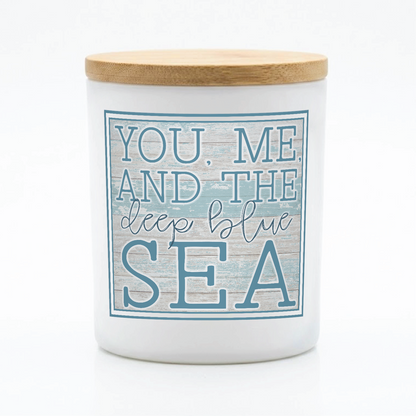 You Me & The Deep Blue Sea Candle Gift | 12 oz Jar