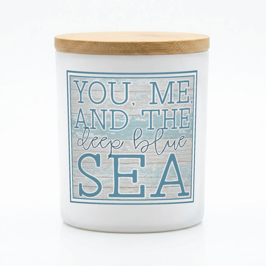 You Me & The Deep Blue Sea Candle Gift | 12 oz Jar