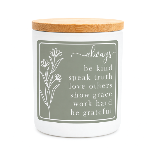 Always Be Kind Inspirational Candle | 12 oz Jar