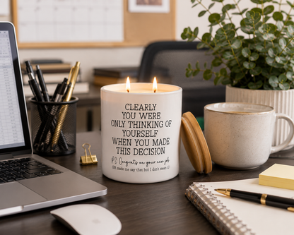 Congrats On Your New Job Candle | 12 oz Jar