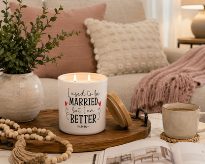 Better Now Candle Divorce Party | 12 oz Jar