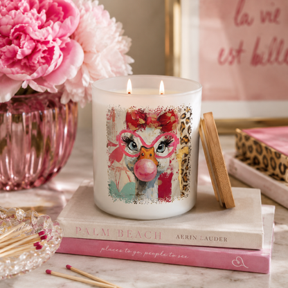 Funny Goose Bubble Gum Candle | 12 oz Jar