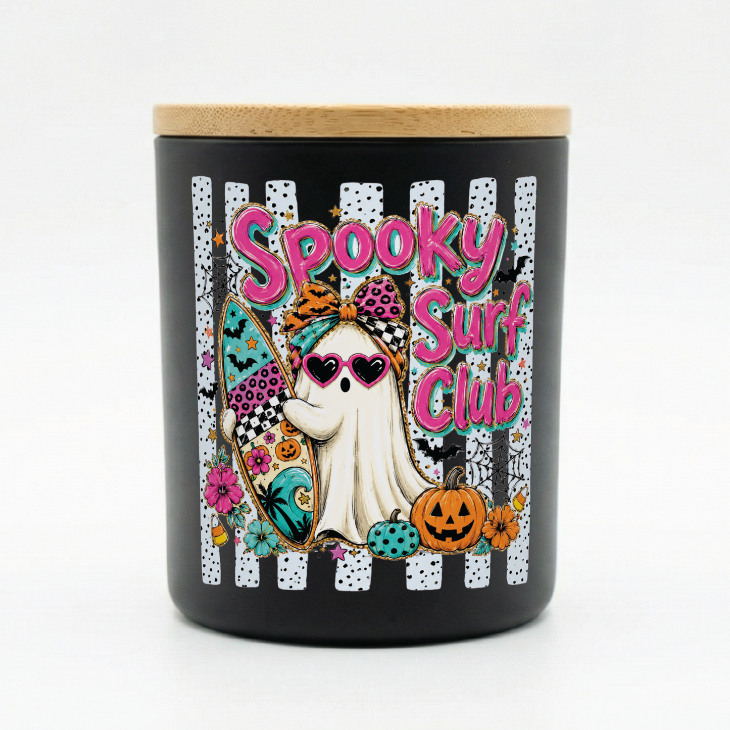 Spooky Surf Club Halloween Candle | 12 oz Jar