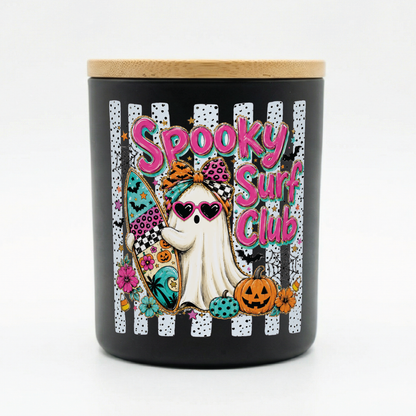Spooky Surf Club Halloween Candle | 12 oz Jar