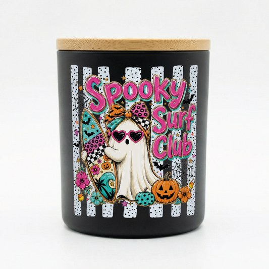 Spooky Surf Club Halloween Candle | 12 oz Jar
